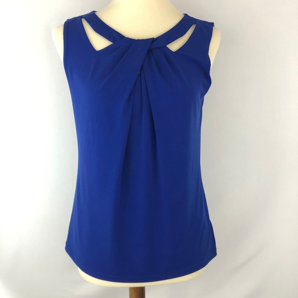 Nine West Tops - Nine West - Sleeveless Cutout Twist Top - Small